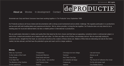 Desktop Screenshot of deproductie.nl